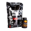 Kit MASS XBlack 30.000 1,4kg + Creatina 120 Cápsulas CHAMEL