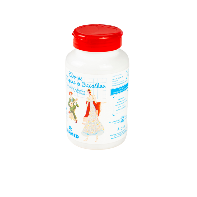 Óleo de Fígado de Bacalhau 250 mg. 100 cápsulas - Chamed