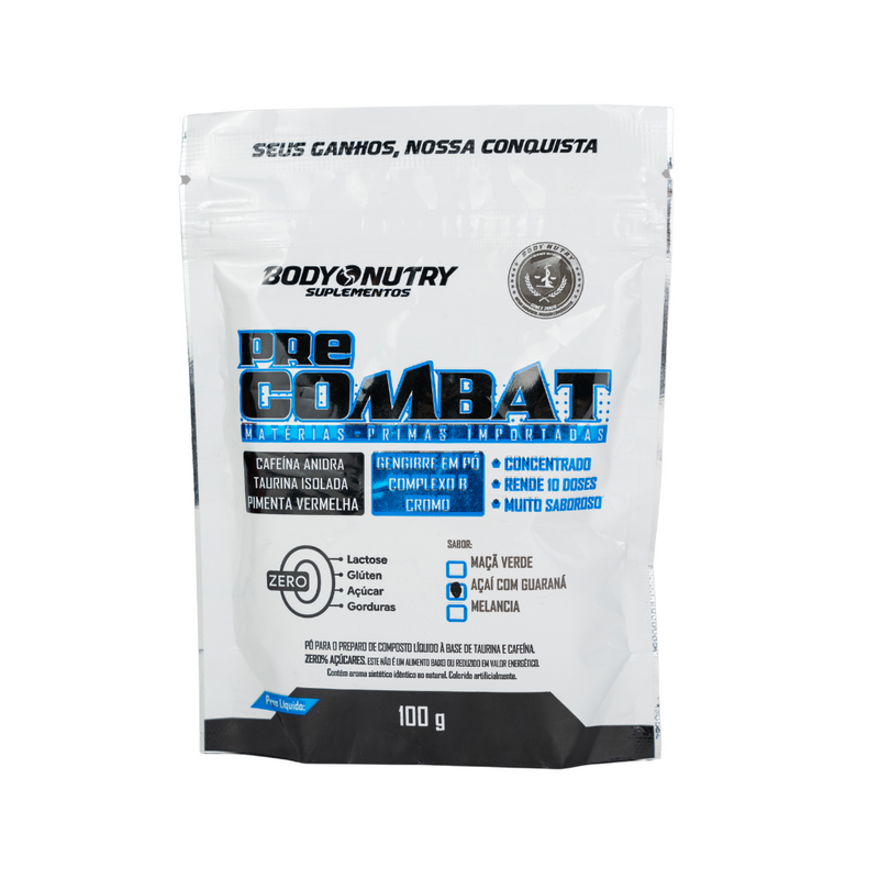 Pre Treino Pre Combat Refil 100g - Body Nutri