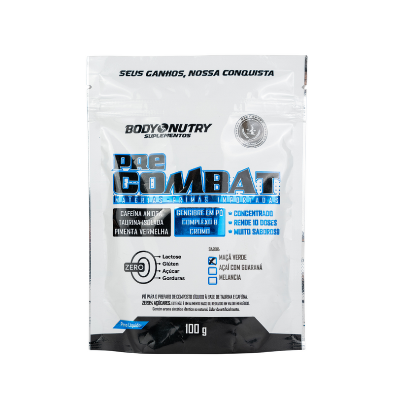 Pre Treino Pre Combat Refil 100g - Body Nutri