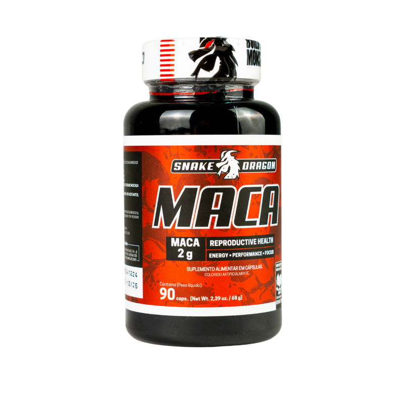 Maca - 90 Cápsulas - Snake Dragon