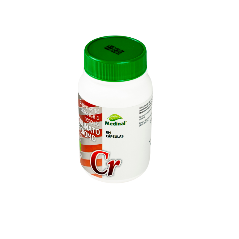 Picolinato de Cromo 60 Cápsulas - Medinal