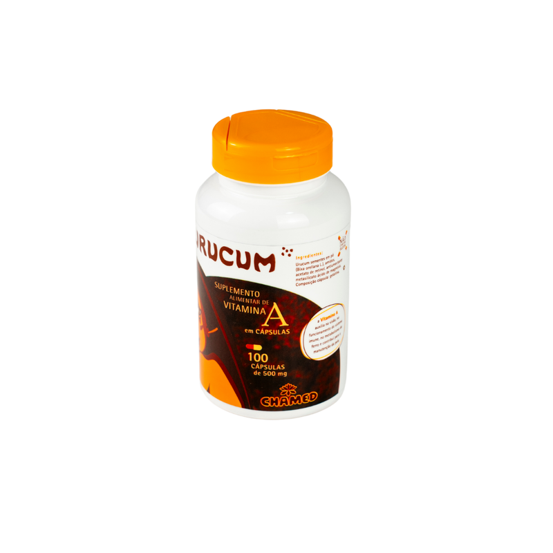 Urucum (500mg)  100 Cápsulas - Chamed