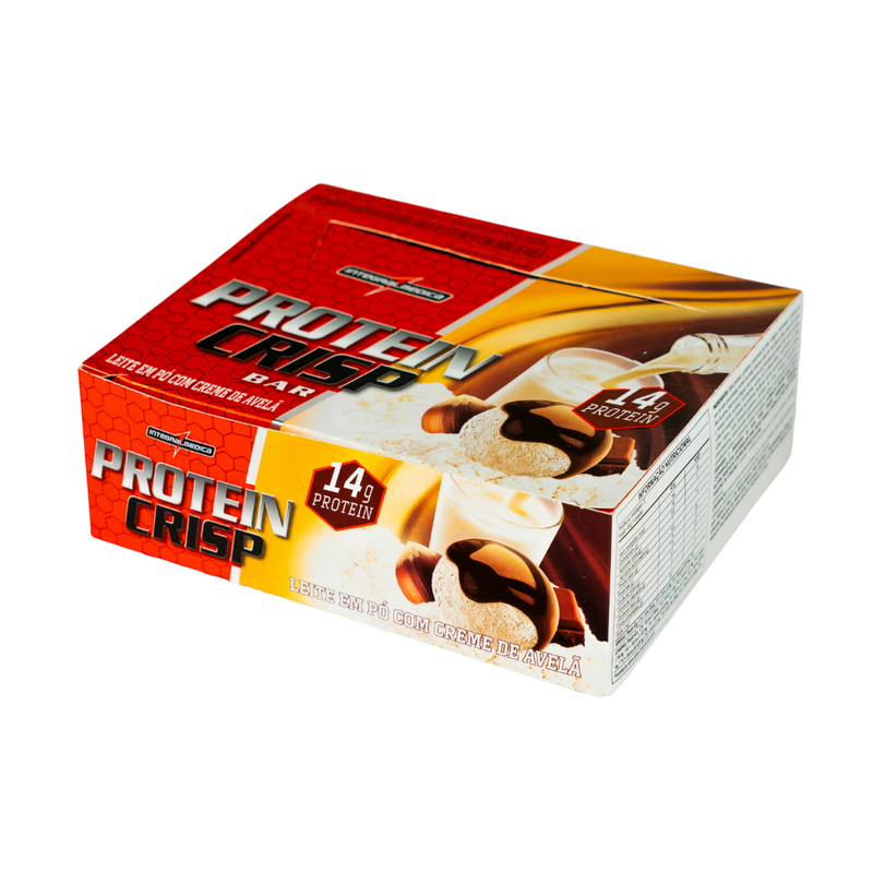 Barra Proteína Crisp Bar 12 unidades Integral Médica