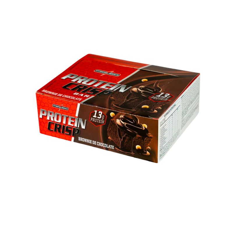 Barra Proteína Crisp Bar 12 unidades Integral Médica