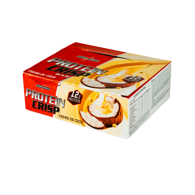 Barra Proteína Crisp Bar 12 unidades Integral Médica