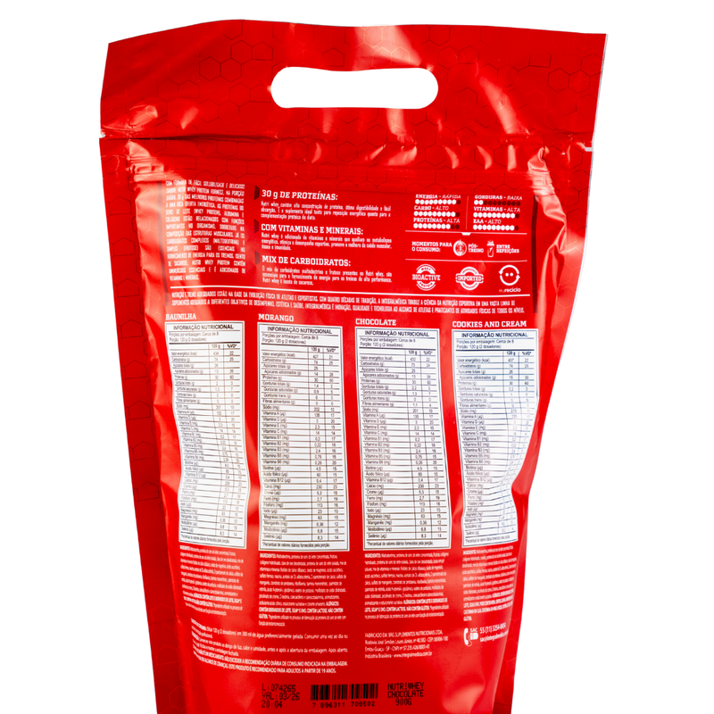 Kit Whey Protein 900g, creatina 300g e coqueteleira Temple Work 450ml - Integral Médica