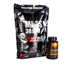 Kit MASS XBlack 30.000 1,4kg + Creatina 120 Cápsulas CHAMEL