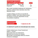 Vitamina K2 Mk7 Menaquinona Chamel 60 Cápsulas 500 Mg