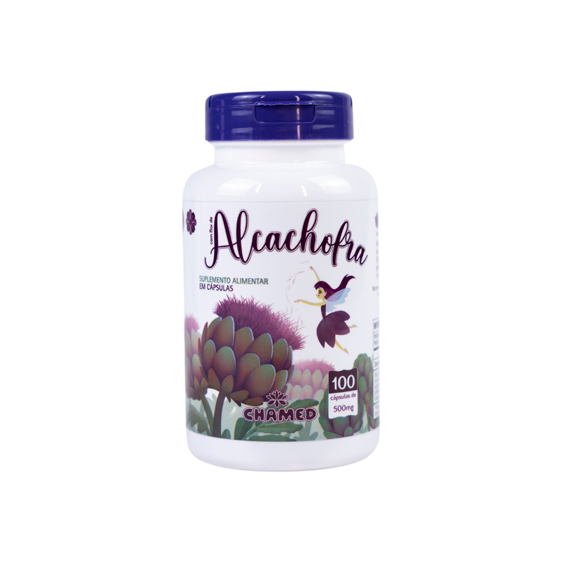 Alcachofra (500mg) 100 Cápsulas - Chamed