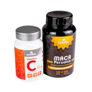 Kit Vitamina C 500mg max+Maca peruana Chamel 120 cápsulas