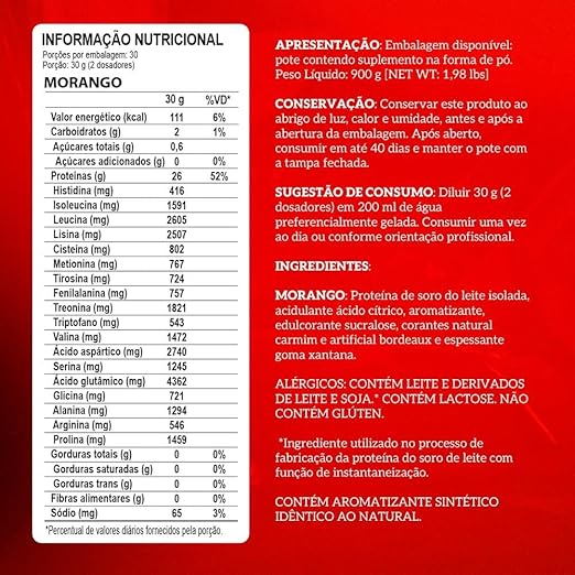 Iso Triple Zero 900g - Integral médica