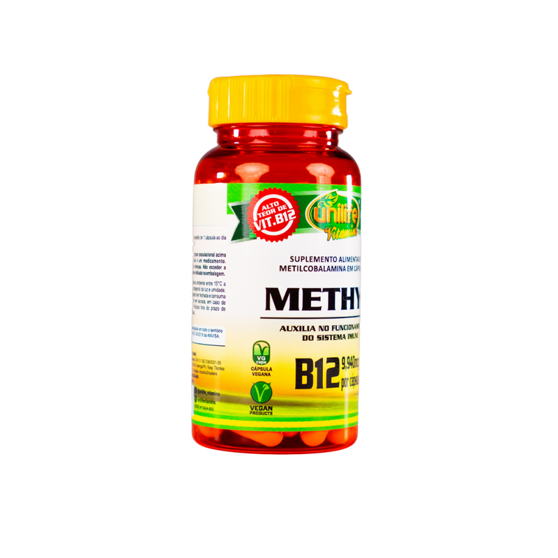 Vitamina B12 - Metilcobalamina em cápsulas 350 mg | Unilife