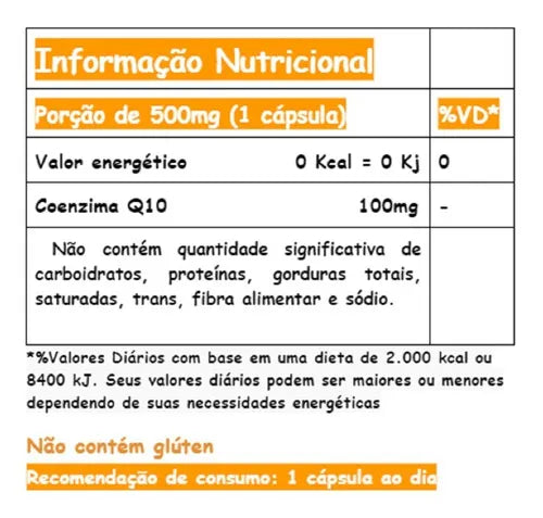 Coenzima Q10 60 Capsulas - Chamel