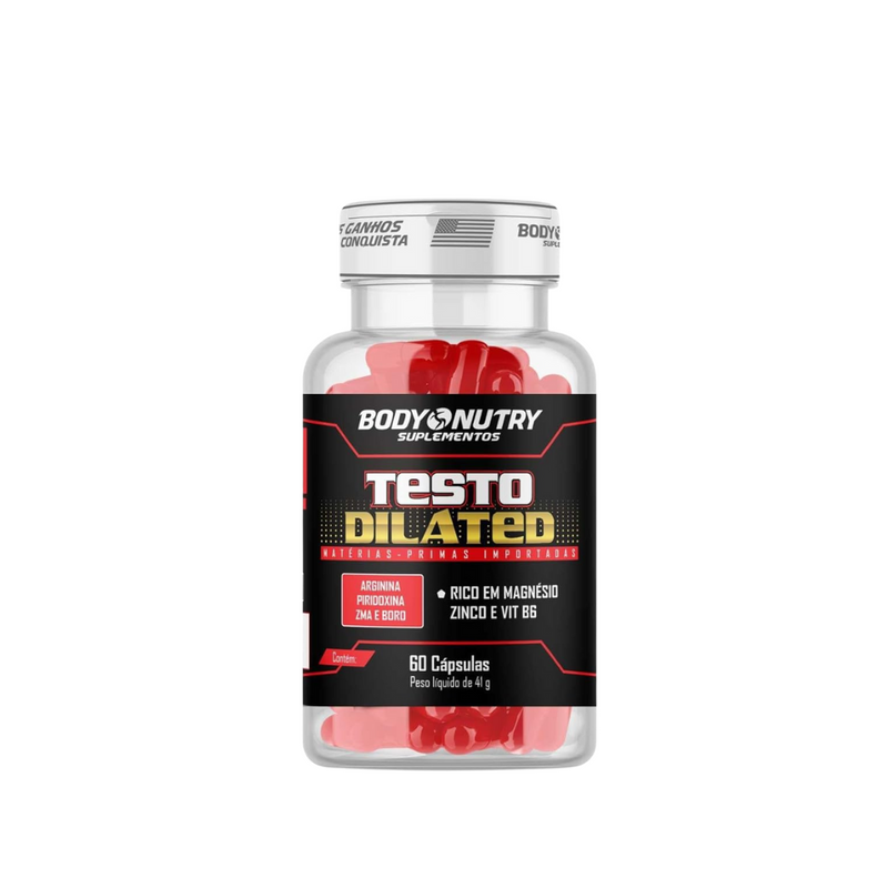 Testo Dilated Ótimos Benefícios - Body Nutry