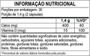 Cálcio Com Vitamina D3 - Pote Com 60 Cápsulas