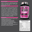 Testo Feminy - 60 Cápsulas - Snake Red