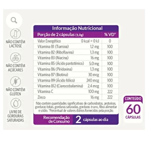 Vitamina Biofin Slim 60 Cápsulas - Chamel